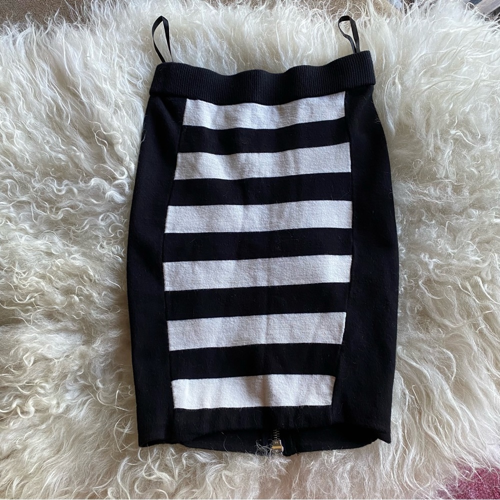 INTERMIX Striped Skirt